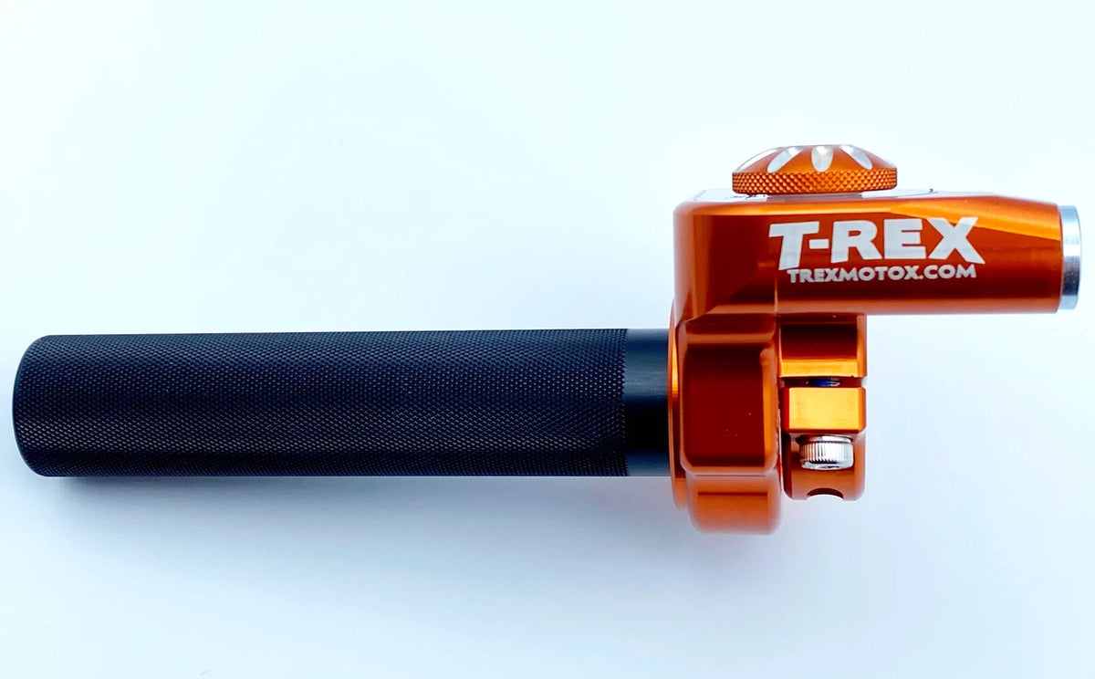 T-Rex Race Spec Billet Throttle for Kawasaki KLX 110 w/after market carburetor - Factory Minibikes