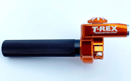 T-Rex Race Spec Billet Throttle for Kawasaki KLX 110 w/after market carburetor - Factory Minibikes