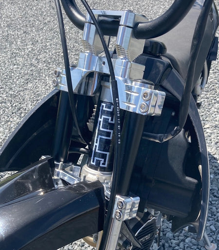 NEW!!! Complete Billet Triple Clamp Set - JTI Products - Factory Minibikes
