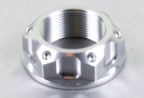 Aluminium Steering Stem Nut - Open Flanged M22 x 1.00mm - Factory Minibikes