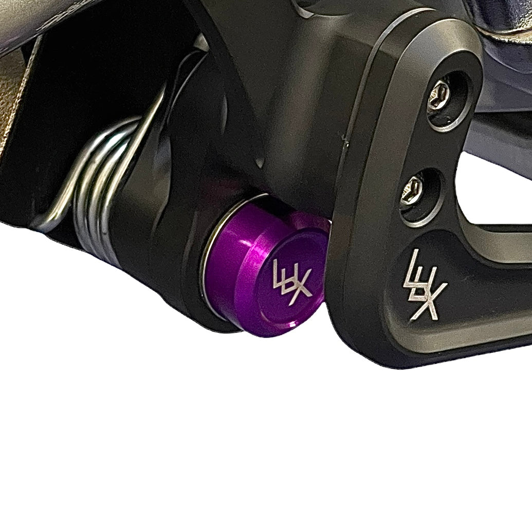 casquette pedaled Lux Billet Brake Pedal Cap – CRF110 – Factory Minibikes