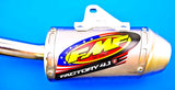 DISCONTINUED FMF MINI FACTORY-4.1 SYSTEM WITH STAINLESS END CAP KLX110 - Factory Minibikes