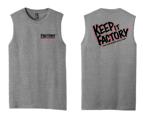 Keep It Factory Men's Muscle Tank - Factory Minibikes