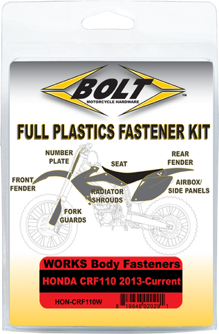 Bolt Body Work Fastener Kit - Factory Minibikes