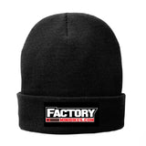 New 2022 Factory Patch Fleece Lined Beanie - Factory Minibikes