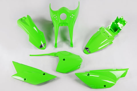 Complete Green Plastic Kit - UFO - 2010+ KLX110 & KLX110L - Factory Minibikes