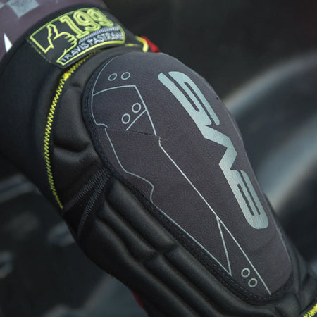 TP199 Knee Guards Black/Hi-Vis - Factory Minibikes