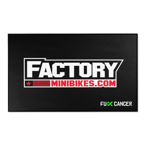 Factory Minis Pit Rug - 60x36 - Factory Minibikes