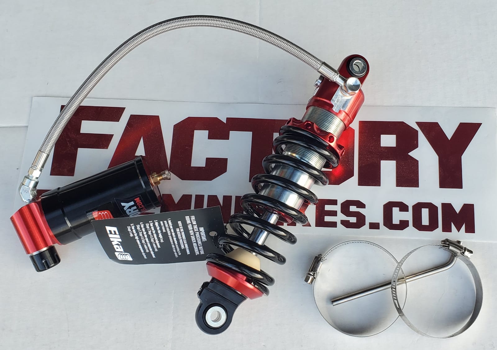 Elka Stage 4 Mini Series Remote Reservoir Shock - Honda CRF110 13