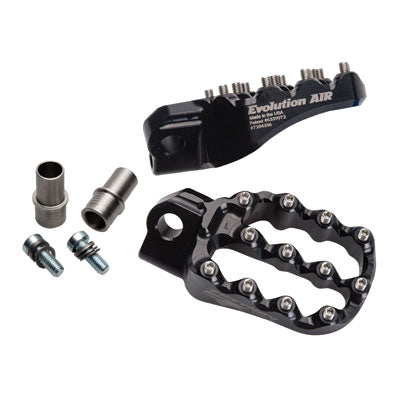 Fastway Evo Air Motorcycle Foot Pegs Kit - CRF110 CRF50 24mm BBR Perimeter - Factory Minibikes