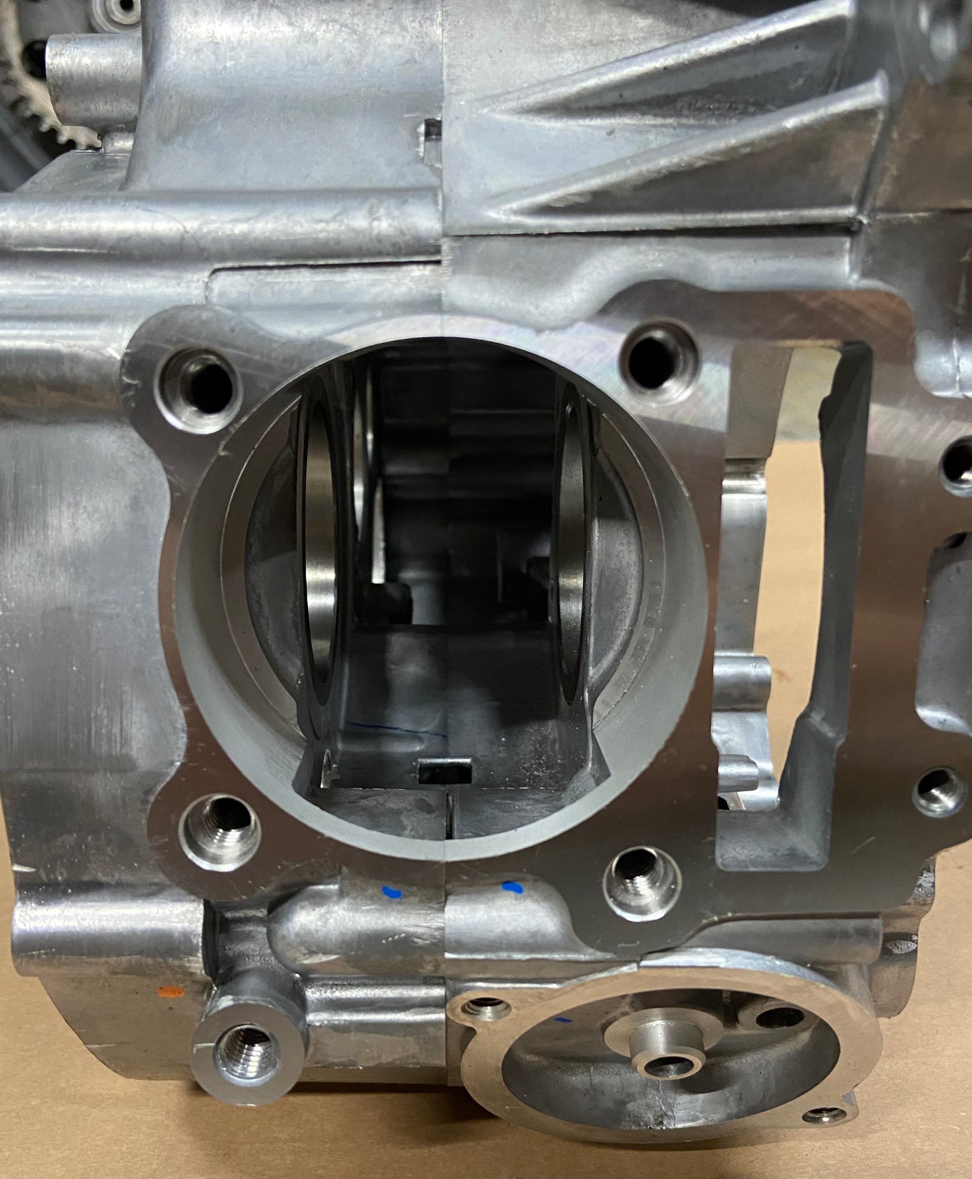 PRE-BORED!!! 02-09 KLX110 Crankcase Set - LH & RH – Factory Minibikes