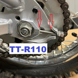 JTI Chain Adjusters - CRF110/KLX110/DRZ110/TTR110 - Factory Minibikes