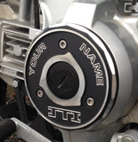 JTI Custom Engraved Billet Ignition Cover - KLX110s & Z125 Pro - Factory Minibikes