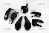 Black Plastic Kit - UFO - 2002-2009 KLX110 & DRZ110 - Factory Minibikes