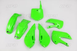 Kawi Green Plastic Kit - UFO - 2002-2009 KLX110 & DRZ110 - Factory Minibikes