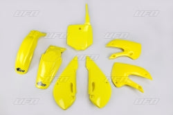 Suzuki Yellow Plastic Kit - UFO - 2002-2009 KLX110 & DRZ110 - Factory Minibikes