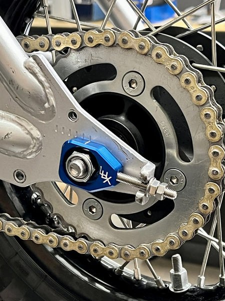 Lux Billet Rear Chain Adjuster - Factory Minibikes