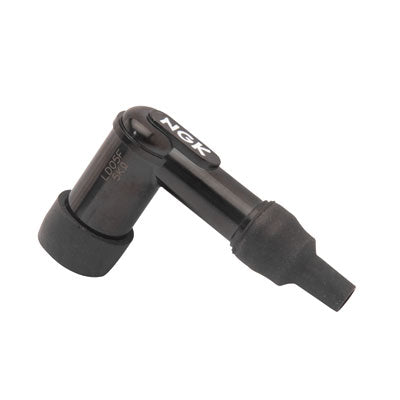 NGK Universal Spark Plug Cap, 90 Degree Elbow 10/12mm Thread (LD05F) - Factory Minibikes