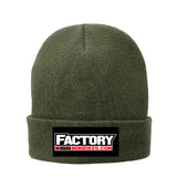 New 2022 Factory Patch Fleece Lined Beanie - Factory Minibikes