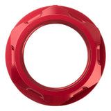 Tusk Billet Aluminum Steering Stem Nut - Red - Factory Minibikes