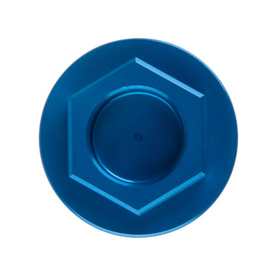 Billet Oil Filler Plug - Black or Blue - TTR110 - Factory Minibikes