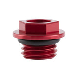 Billet Oil Filler Plug - Red or Black - CRF110 - Factory Minibikes