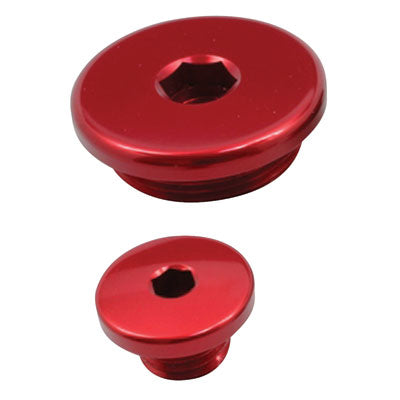 Works Connection Engine Plug Kit Red - CRF110 - Factory Minibikes