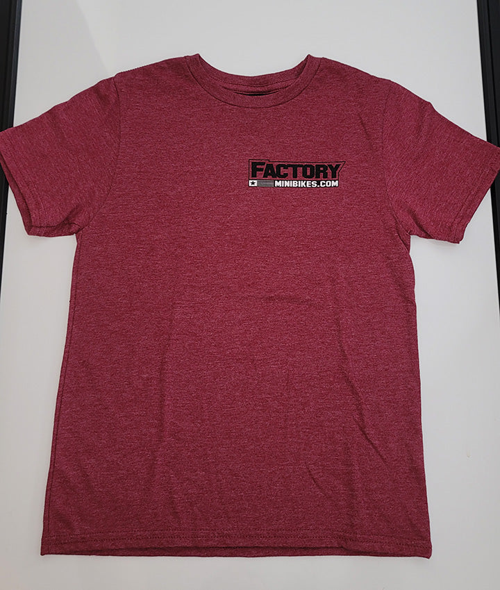 Keep It Factory Tee - Youth | Factory Minibikes